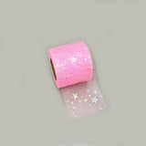 6CM STAR MESH RIBBON BOW DIY RIBBON_CWMM5780