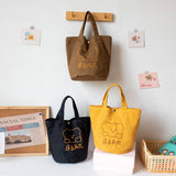 STUDENT LUNCH BAG EMBROIDERED CANVAS_CWAB5601