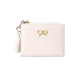 Minimalist Bow Zipper 2-Fold Wallet_Cwab06261