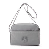 Lightweight Solid Nylon Crossbody Shoulder Bag_Cwasc1735
