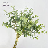 5 BRANCH EUCALYPTUS MONEY LEAVES ARTIFICIAL PLANT_CWMM6475