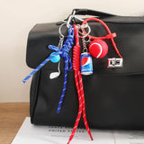 SPORTY MINI COLA BOTTLE GOLF BALL KEYCHAIN_CWMM7766