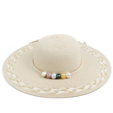Women Pastoral Style Vacation Straw Hat_Cwah1200