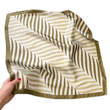 Stylish Striped Bohemian Square Scarf_Cwasc0631