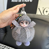 CUTE PLUSH DOLL CAR KEYCHAIN BAG PENDANT GIFT_CWMM2499