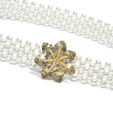 PEARL CRYSTAL ELASTIC SWEET WAIST CHAIN_CWABE0517