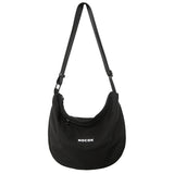 Simple Solid Color Casual Letter Crossbody Bag_Cwab1768