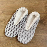 ADULT MENS INDOOR HOME SHOES THICKENED VELVET_CWMS1186