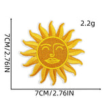 GRAFFITI DECORATED SUITCASE EMBROIDERED PATCH_CWMM4045