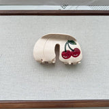 CHERRY SERIES ACETATE HAIR CLAW SWEET SIMPLE CLIP_CWAHA5967