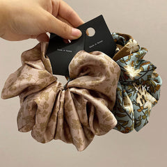 TEMPERAMENTAL SATIN PRINTEDHAIRBAND HAIRACCESSORIE_CWAHA4038