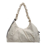 ARTISTIC SIMPLE PLEATED HANDBAG_CWAB3266