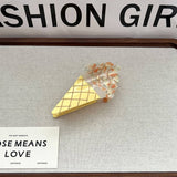 ICE CREAM MACARON ACETATE HAIR CLAW CLIP_CWAHA5770