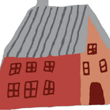 CUTE HOUSE PLUSH RUG SOFT MAT FOR KIDS BEDROOM_CWMM7385