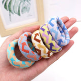 FASHION WIDENED HAIR TIES5PCS BOX_CWAHA0504