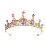 FASHION PRINCESS CROWN WEDDING CRYSTAL TIARAS_CWMM2017