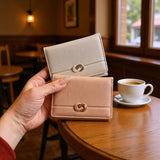 Minimalist Solid Color Mini Trifold Wallet_Cwab06213