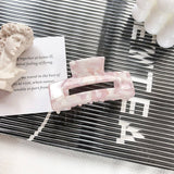 ELEGANT SQUARE HAIR CLAW MEDIUM ACETATE CLIP_CWAHA1483