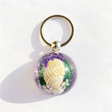 NEW CREATIVE CONCH CAR KEYCHAIN PENDANT_CWMM3712