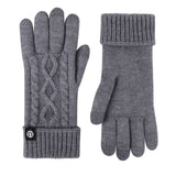 Winter Cycling Wool Twist Touch Screen Gloves_Cwag0391