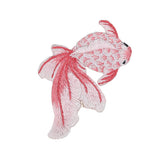 3D GOLDFISH EMBROIDERED PATCH FOR STAIN REPAIR_CWMM5930