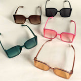 ANTI UV LARGE FRAME POLYGONAL CURVED SUNGLASSES_CWASG0392