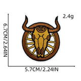 Western Cowboy Graffiti Embroidered Patch_Cwmm4033