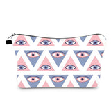 Travel Devil'S Eye Print Cosmetic Bag_Cwab2252