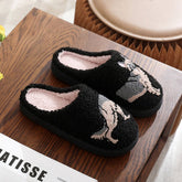 PET CARTOON EMBROIDERED COMFORTABLE FUR SLIPPERS_CWSHS0861