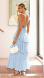 Stylish Sleeveless V-Neck French Cake Dress