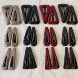 Faux Leather Geometric Bb Clip Elegant Hairpin_Cwaha08051
