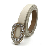 MULTICOLOR RHINESTONE PEARL BELT VERSATILE BELT_CWABE0688