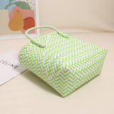 Versatile Portable Plastic Woven Bag_Cwab1874