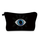 Travel Devil'S Eye Print Cosmetic Bag_Cwab2252