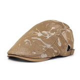 NEW STYLE PRINTED AND DYED TOURIST BERET_CWAB2918