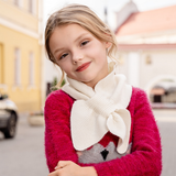 CHILD ADULT SCARF SOFT CASHMERE KNIT WRAP_CWASC2705