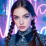 HOLOGRAPHIC EYELINER TATTOO STICKERS FOR RAVES_CWMM8249