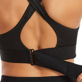 NEW ADJUSTABLE ZIPPER SPORTS YOGA BRA_CWMU0290