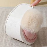 FLUFFY COZY WARM SOFT HOUSE SLIPPERS_CWSHS0253