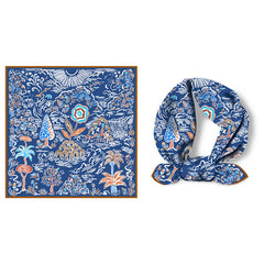 SWEET SATIN 53CM SQUARE SCARF FOR WOMEN_CWASC0647