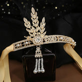 GATSBY JEWELRY CROWN SAME STYLE BRIDAL HEADDRESS_CWMM2018
