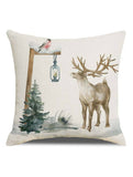Vintage Farm Elk Christmas Pillowcase_Cwmm1405
