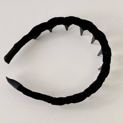 Velvet Headband With Teeth Soft Autumn Style_Cwaha08034