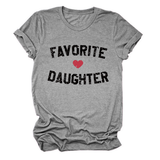 Trendy Short Sleeve Top For Women, Print Design