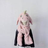 Winter Childrens Warm Plush Hat, Scarf And Gloves_Cwah2937