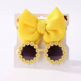 SUMMER BOW HEADBAND SUNGLASSES SET FOR KIDS_CWAHA6744