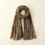 Women Cotton Scarves Soft Fashion Wrap Shawl