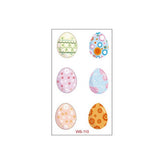 EASTER EGG BUNNY TATTOOS KIDS WATERPROOF SET_CWMM8376