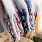 Rainbow Mohair Plaid Scarf Women Winter Wrap_Cwasc03465