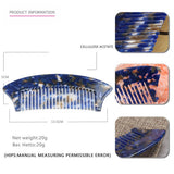 ACETATE SHEET SEMI CIRCULAR 4MM ANTI TANGLE COMB_CWAHA4183